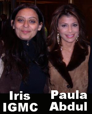iris gillon igmc paula abdul